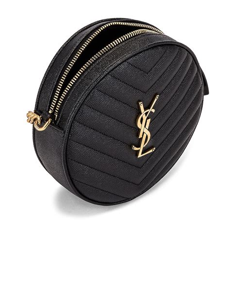 ysl premium round pouch